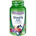 vitafusion Gummy Vitamins for Men, Berry Flavored Daily Multivitamins for Men, 150 count