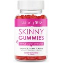 SkinnyFit Skinny Gummies Apple Cider Vinegar Gummies w/ The Mother, Healthy Weight, Immune Support, Vitamin B9, B12, Beetroot, Pomegranate, Vegan-Friendly, 60 Count