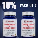 Mens Fertility Supplement with L-Arginine D-Aspartic Acid and Maca Root Prenatal Vitamins for Enhanced Motility Volume Potency and Fertility Support
