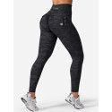 Leggings with Pockets for Women Charm Scrunch Workout Leggings V Cross Waist