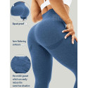 Women Seamless Leggings Smile Contour High Waist Workout Gym Yoga Pants