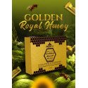 Med Care Golden Royal Honey VIP – 10g x 24 Sachets in Wooden Box – Natural Energy & Vitality Supplement